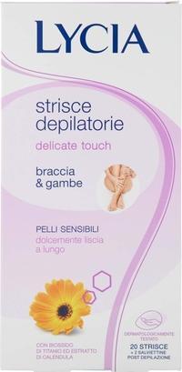 Image du produit Lycia 20 bandes de cire pour les jambes et le corps - paquet de 12 (1 x, 80 g)