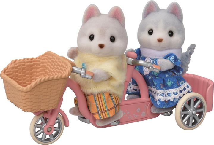 Image du produit Sylvanian Families Tandem Cycling Set -Husky