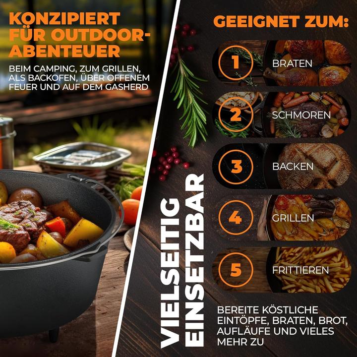 Actual product image BBQ Ben Dutch Oven Set