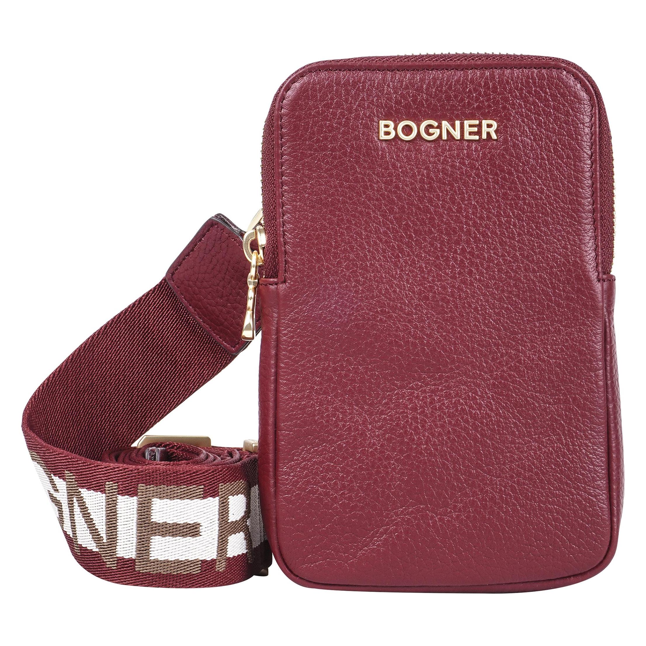 Bogner, Damen, Handtasche, Andermatt Johanna Phonecase Lvz, Rot