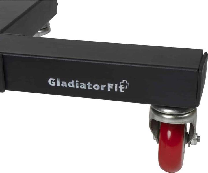 Actual product image Gladiatorfit Disc holder on wheels