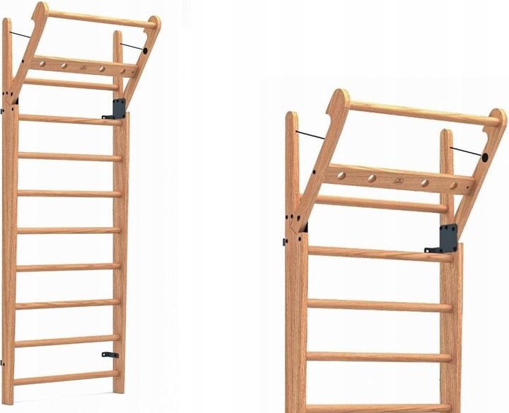 Produktbild NOHrD Sprossenwand WallBars Eiche, mit 10 Spossen