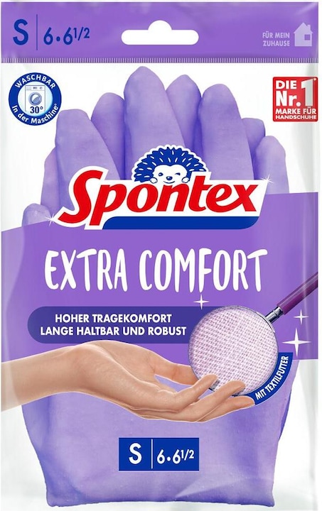 Produktbild Spontex Haushaltshandschuhe Extra Comfort Gr. 6 (6)