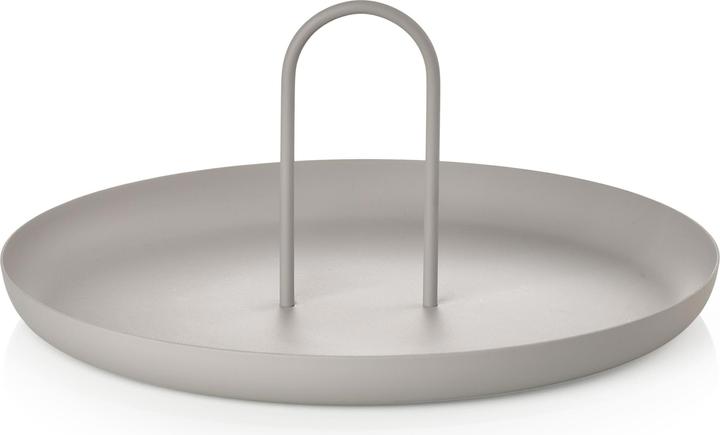 Zone Denmark Serviertablett Single 30 cm, Hellgrau