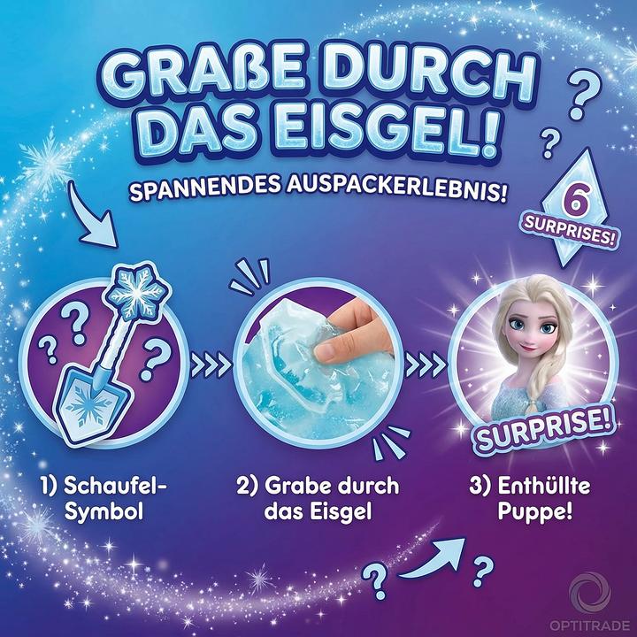 Actual product image Disney Interactive Studios Doll Disney Frozen Reveal assorted