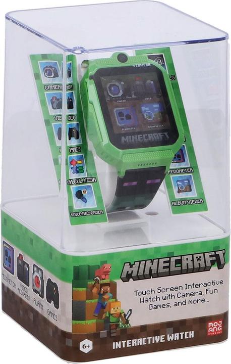 Image du produit Accutime Uhr Interaktive Smart Watch Minecraft 26 Spiele (40 mm)
