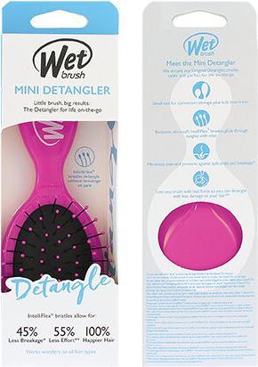Produktbild Wet Brush Mini Detangler Pink - Hairbrush -