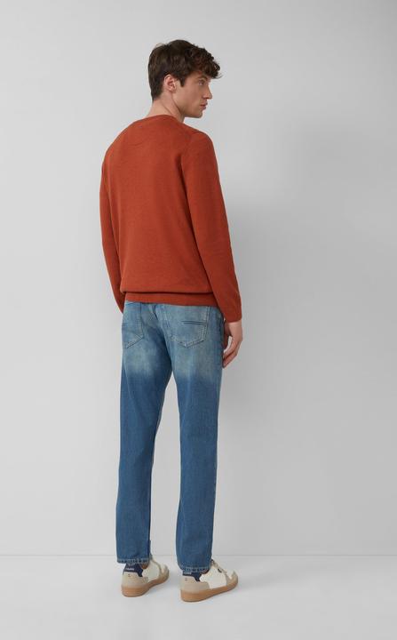 Produktbild s.Oliver Strickpullover Baumwollpullover mit Logo-Stickerei (XL)