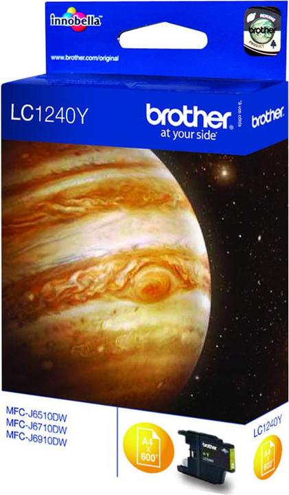 Actual product image Brother Lc-1240y (Y)