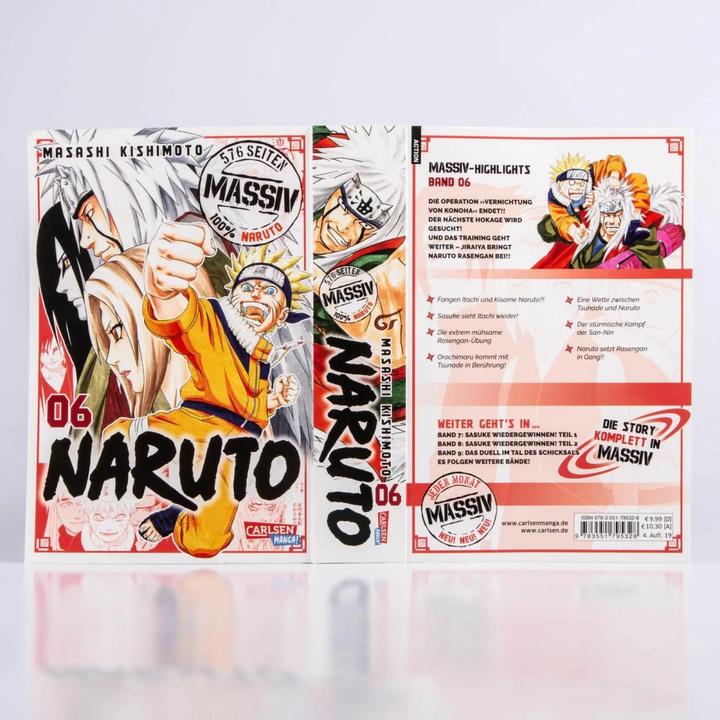 Image du produit NARUTO Massiv 6 (Allemand, Masashi Kishimoto, 2018)