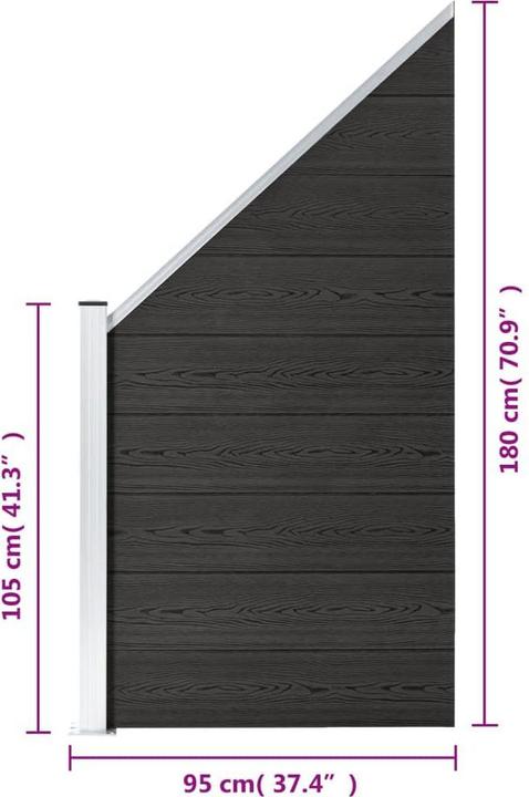 Produktbild vidaXL Zaunset