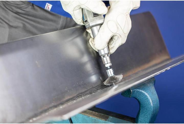 Produktbild Pferd Pinselbürste Schaft ungezopft PBU INOX 020 (0,20 mm)