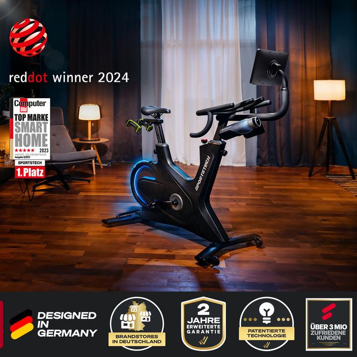 Produktbild Sportstech Speedbike sBike 10inch schwarz