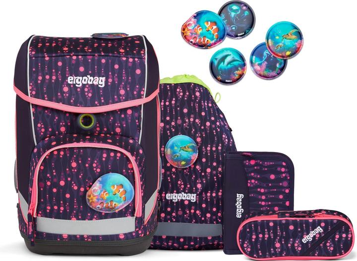 Ergobag cubo 5-tlg.Bärmuda Viereck Lumi (19 l)