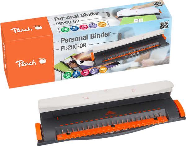 Actual product image Peach Personal Binder (Comb binding)