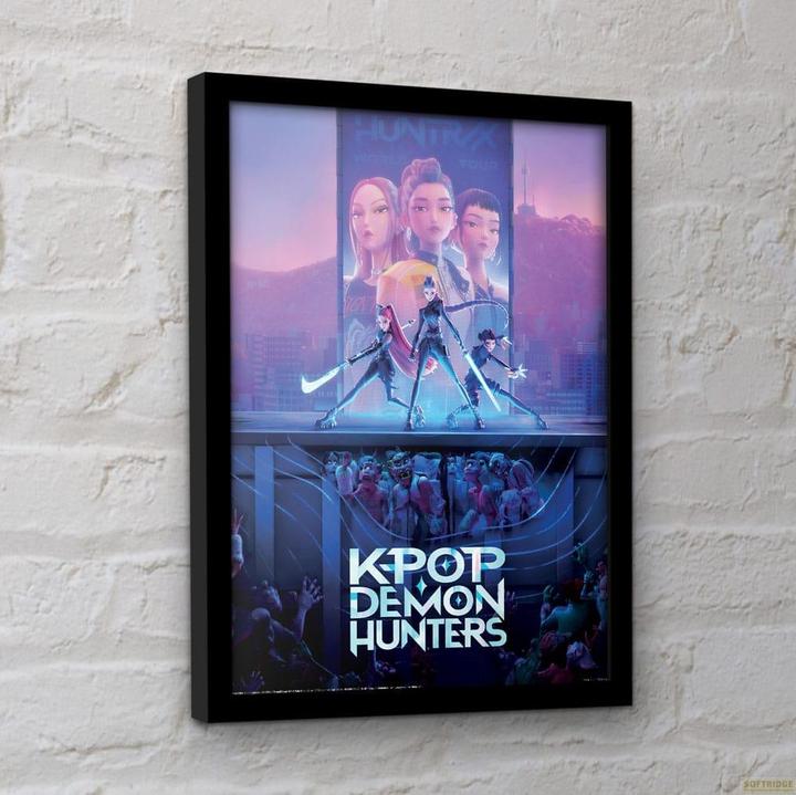 Image du produit Pyramid KPop Demon Hunters - Huntrix Key Art (30 x 40 cm)