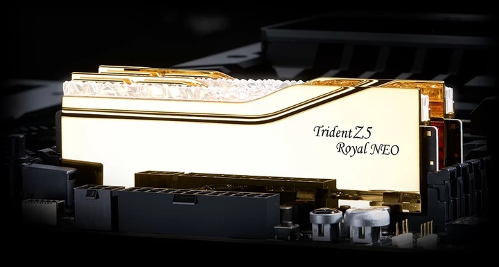 Produktbild G.Skill Trident Z5 Royal Neo RGB (2 x 16GB, 8000 MHz, DDR5-RAM, DIMM)