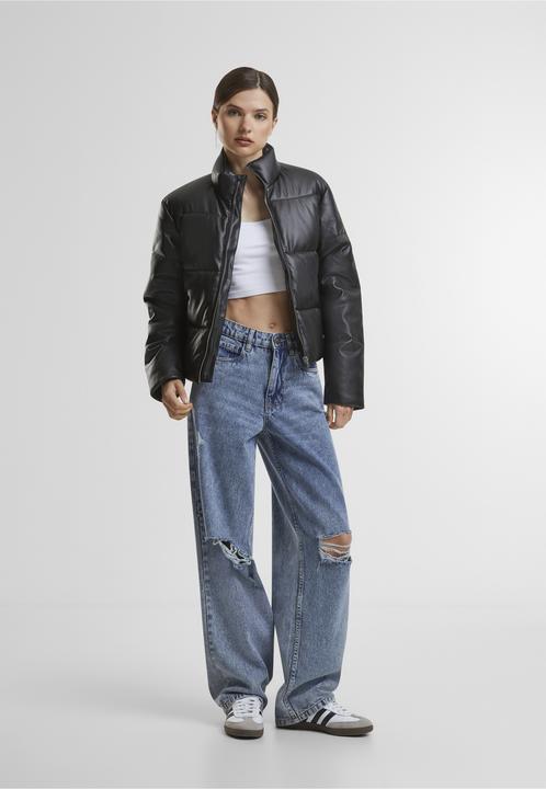 Produktbild Urban Classics Synthetische Leder Pufferjacke (S)