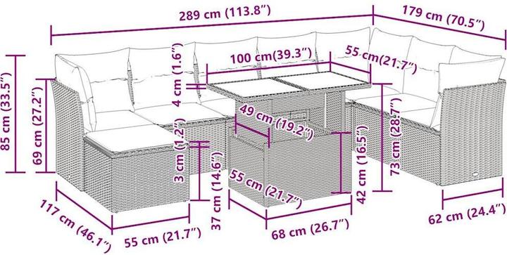 Produktbild vidaXL Callen