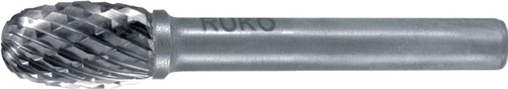 Ruko Hartmetall-Frässtift TRE Ø 16 mm Kopflänge 25 mm Schaft-Ø 6 mm Verzahnung KVZ 4