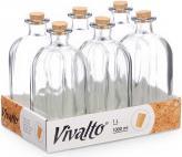 Immagine prodotto Vivalto Bottiglia di vetro (1 pz., 1 l)