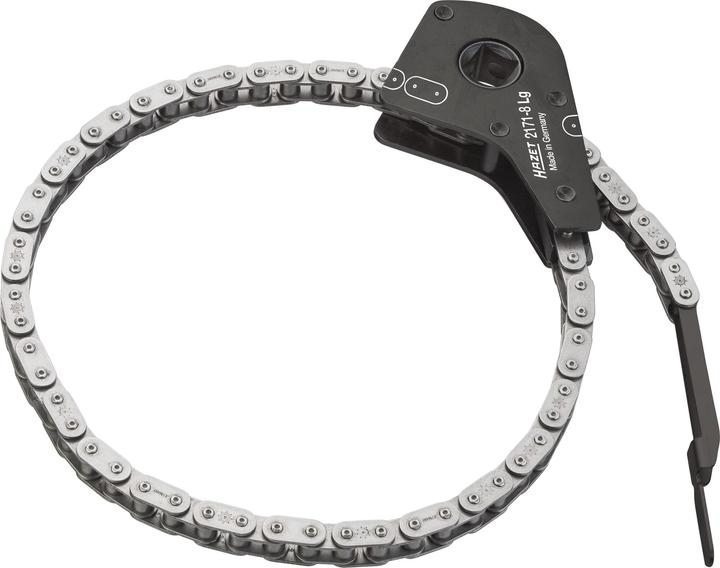 Image du produit HAZET Chaîne pour filtres à huile 2171-8LG ∙ Carré creux 12,5 mm (1/2 pouce) ∙ 50 - 150