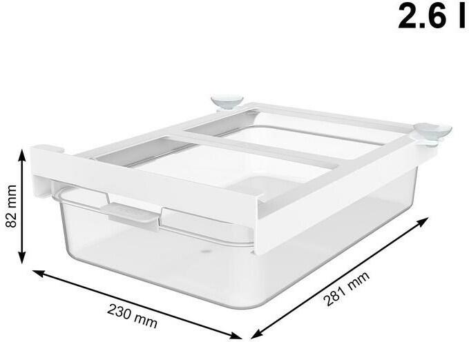 Actual product image Rotho Fridge organiser Cauma 2.6 l