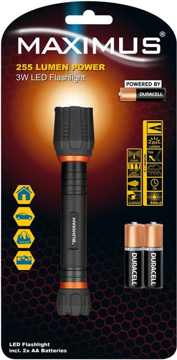 Produktbild Joydivision Maximus Taschenlampe M-FL-014-DU LED 3W / 255lm / 2xAAA