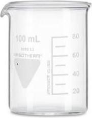 RS PRO Borosilikatglas Messbecher mit Skala, Ø 50m