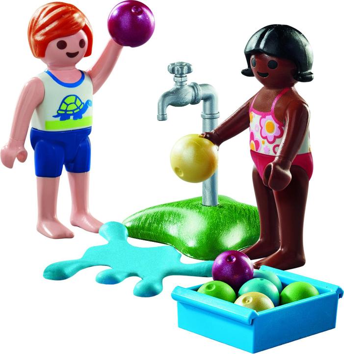 Produktbild Playmobil Kinder mit Wasserballons (71166, Playmobil Special Plus)