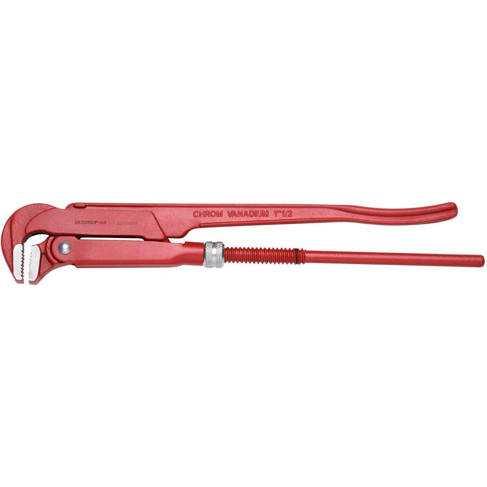 Gedore Red, Zange, red R27100020 Rohrzange 90° SV-Modell f.D.2 Zoll 555mm (555 mm)