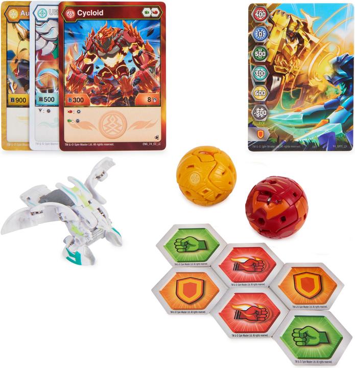 Actual product image Bakugan BAK Starter 3 Pack S5