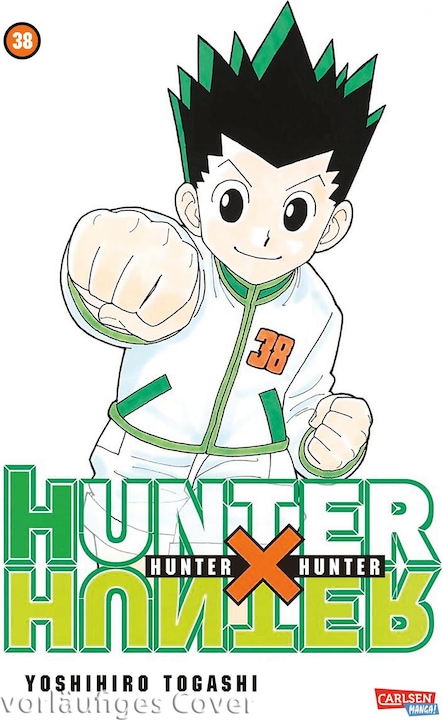 Actual product image Hunter X Hunter 38 (Yoshihiro Togashi, German)