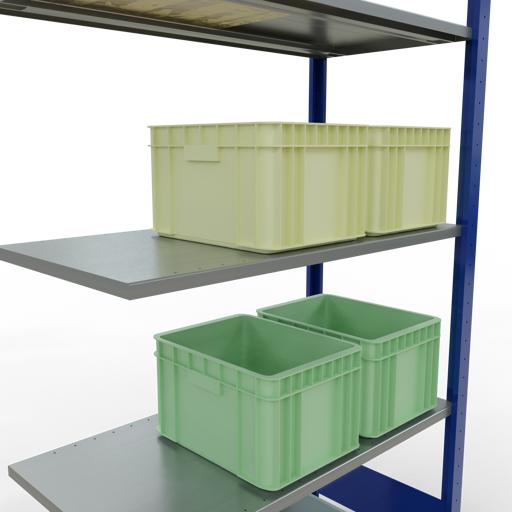 Image du produit Schulte Lagertechnik Système enfichable Élément suivant MULTIplus150 avec traverse de longueur