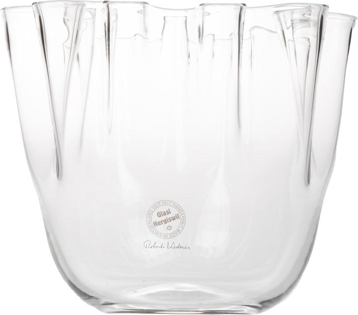 Glasi Hergiswil Vase Nuvola mittel, 16 x 14 cm (1 x, 16 x 14 cm)