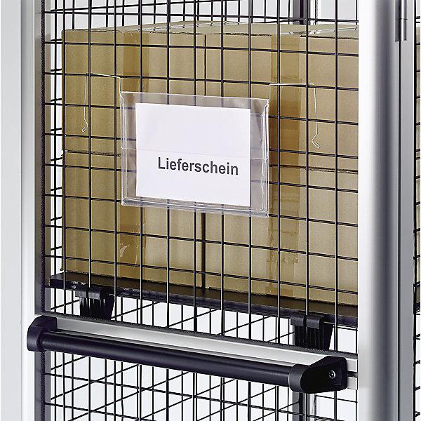 Produktbild kaiserkraft Dokumententaschen mit Drahtbügel (A4, 100 Stück)