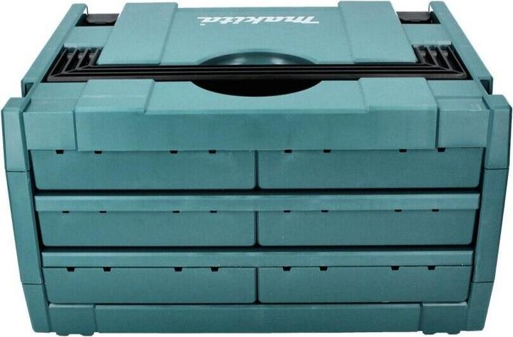 Produktbild Makita P-84333 MAKSTOR 3.6 M-BOX SYSTAINER mit 6 Schubladen (1 Teil)