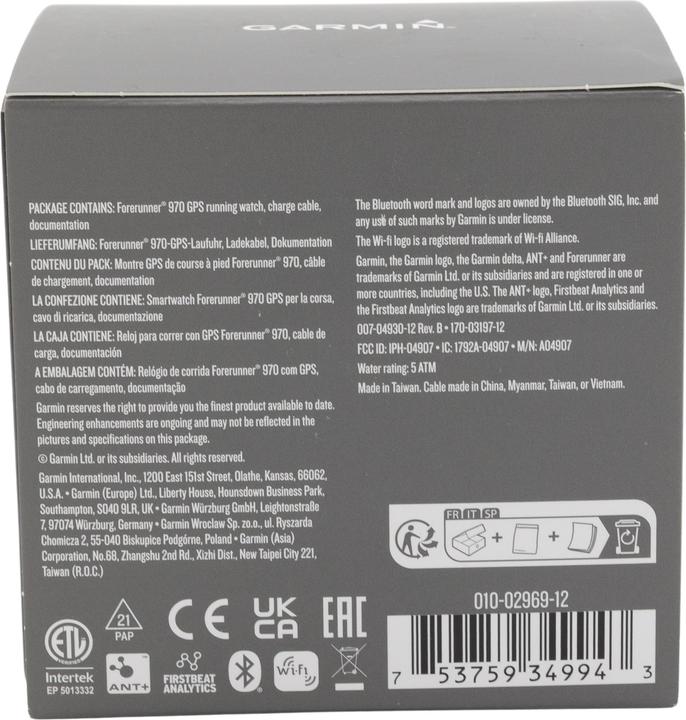 Produktbild Garmin Forerunner 970 (47 mm)
