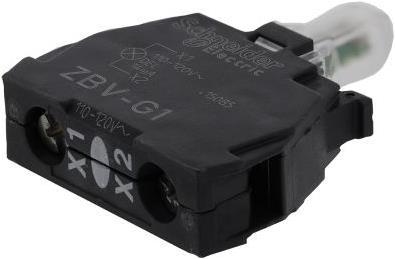 Produktbild Schneider Electric Beleuchtungsblock LED weiß 48-120V
