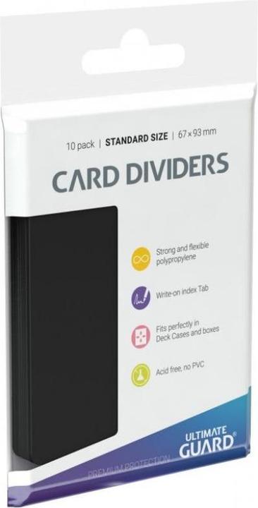 Produktbild Ultimate Guard Kartentrenner Standardgrösse Schwarz 10