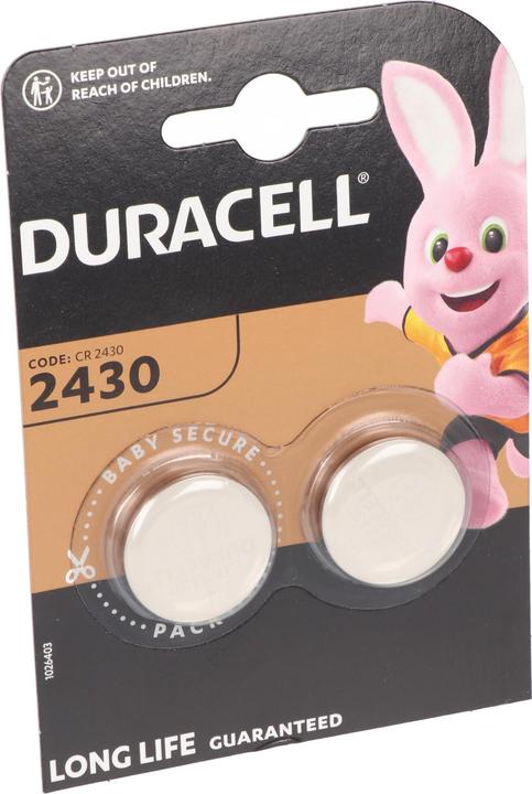 Productafbeelding Duracell Lang Leven (2 Pcs., CR2430, 300 mAh)