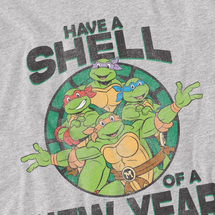 Immagine prodotto Teenage Mutant NT Shell Of A New Year Maglietta Uomo (3XL)