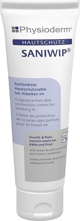 Actual product image PGP Physioderm Skin Protection Cream Saniwip Cream 100 ml tube (1000 ml)