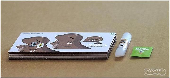 Produktbild Eugy 3D Bastelset Känguru