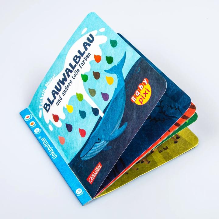 Produktbild Baby Pixi (unkaputtbar) 93: Blauwalblau und andere tolle Farben (Deutsch)