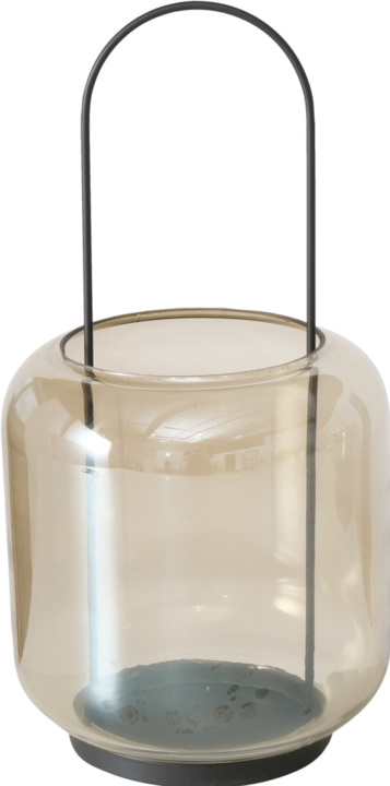 Produktbild Boltze Home Windlicht Meryse 17 x 35 cm, Anthrazit (17 x 35 cm, 1 x)