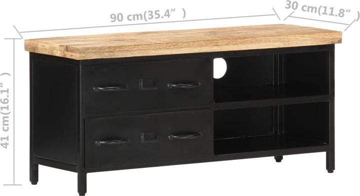 Produktbild vidaXL TV-Schrank (90 x 30 x 41 cm)