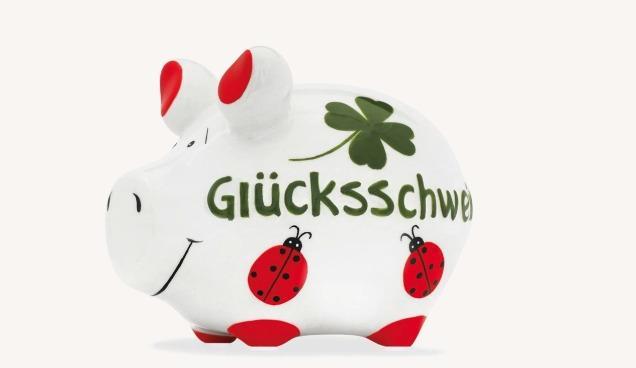 Actual product image KCG Piggy bank 'Happy Birthday (12.5 x 9 x 9 cm)