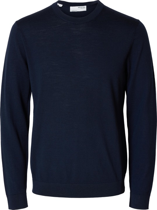 Selected Homme Slhtray Ls Knit Merino Crew Neck Noos