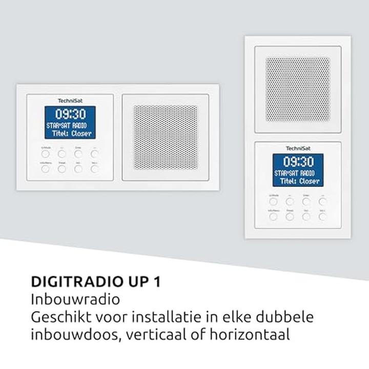 Image du produit TechniSat Radio numérique UP 1 (DAB+ DAB, FM, Bluetooth)